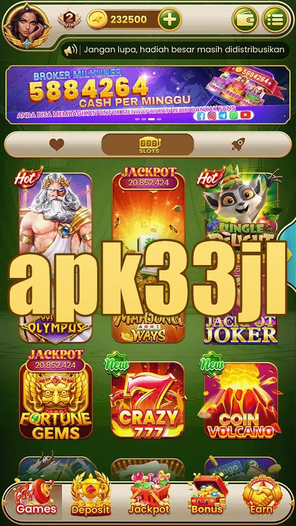 apk33jl Tangkapan Layar - APK Resmi